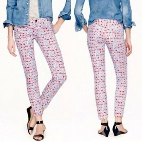 Liberty Toothpick Jean in Matilda Tulip Floral - Picture 1 of 9